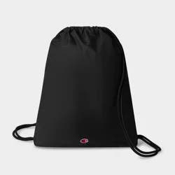 Champion Center 18" Drawstring Bag - Black
