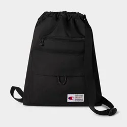 Champion Diploma 18" Drawstring Bag - Black