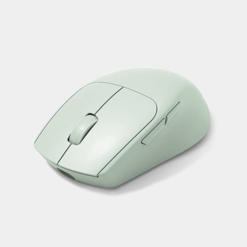 slide 1 of 5, Ergonomic Rechargeable Wireless Mouse - heyday™ Soft Grass, 1 ct