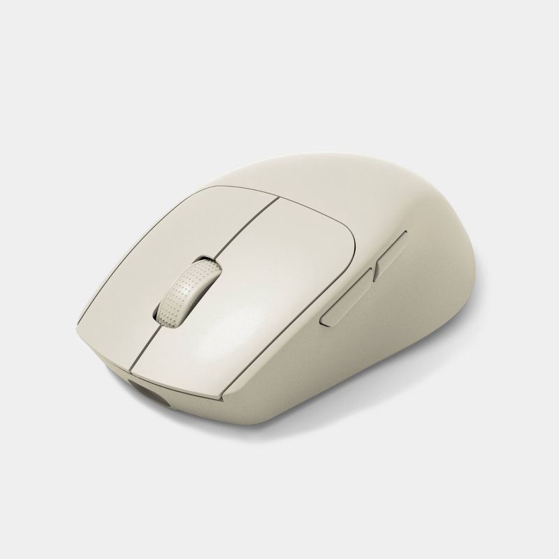 slide 1 of 5, Ergonomic Rechargeable Wireless Mouse - heyday™ Chalk, 1 ct