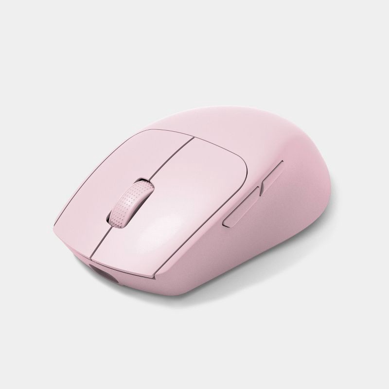 slide 1 of 5, Ergonomic Rechargeable Wireless Mouse - heyday™ Pink Frost, 1 ct