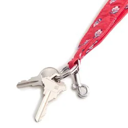 Vera Bradley Hibiscus Bluebell Ditsy Wristlet Strap - Red