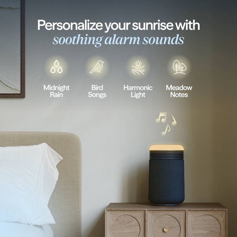 slide 4 of 12, Blueair Mini Restful Air purifier and Sunrise Clock Midnight Blue, 1 ct