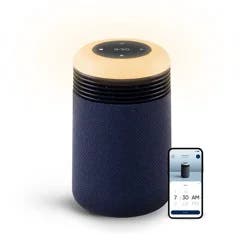 Blueair Mini Restful Air purifier and Sunrise Clock Midnight Blue