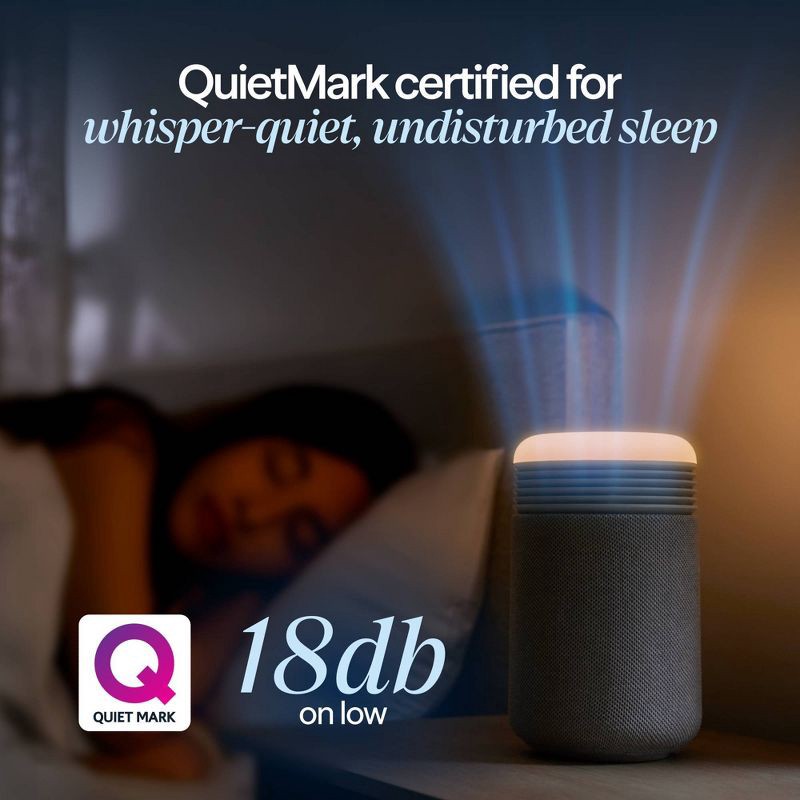 slide 10 of 12, Blueair Mini Restful Air purifier and Sunrise Clock Beige, 1 ct