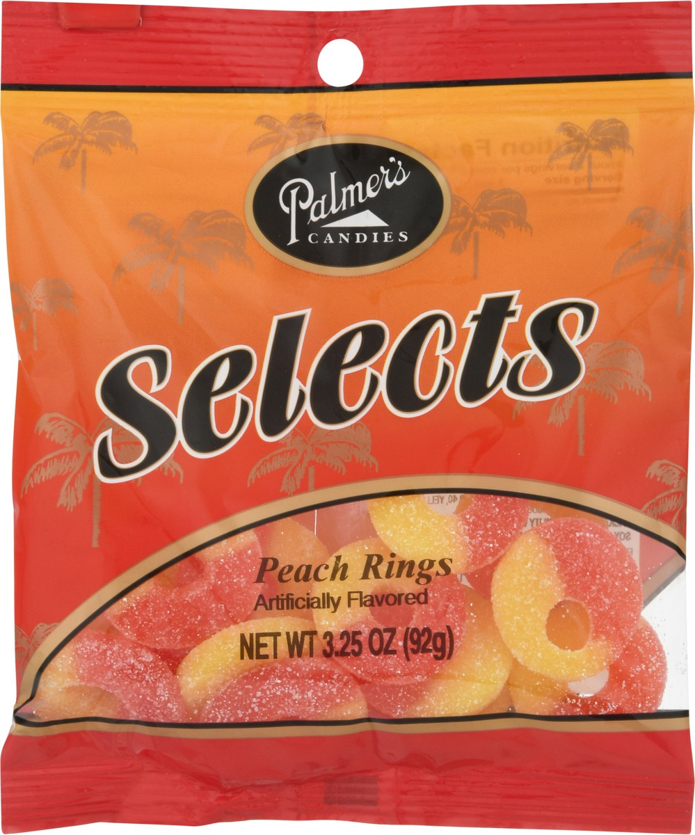 slide 9 of 11, Palmer's Selects Peach Rings Candies 3.25 oz, 3.25 oz