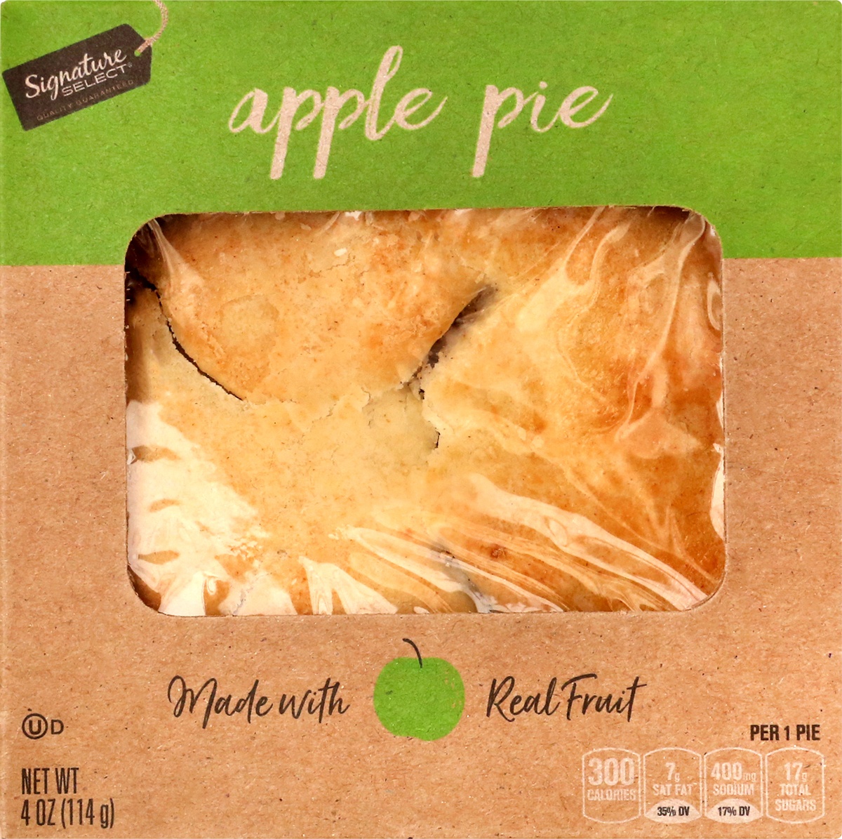 slide 6 of 9, Signature Select S Sel Apple Pie Mini, 1 ct