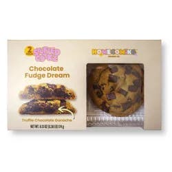 Homecoming Cookie Co. Chocolate Fudge Dream Stuffed Cookie - 6.13oz/2ct