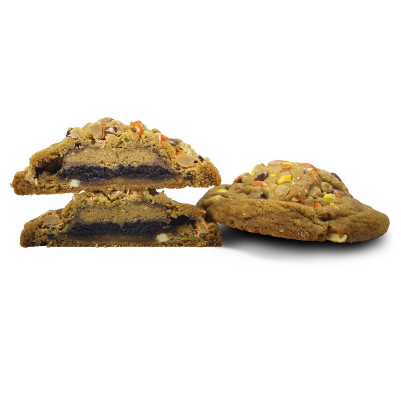slide 4 of 4, Homecoming Cookie Co. Peanut Butter Cup Explosion Stuffed Cookie - 6.13oz/2ct, 6.13 oz, 2 ct