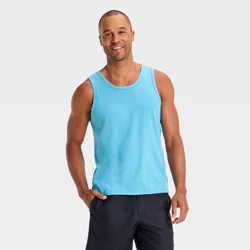 Men's Every Wear Value Tank Top - Goodfellow & Co Blue S