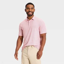 Men's Comfort Wear Polo Shirt - Goodfellow & Co™ Pink XL