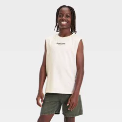 Boys' "Amalfi Coast" Graphic Tank Top - art class™ Off-White S
