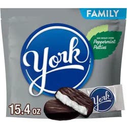 York Dark Chocolate Peppermint Patties Candy - 15.4oz
