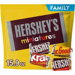 HERSHEY's Miniatures Assorted Chocolate Candy - 15.9oz