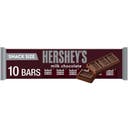 HERSHEY's Milk Chocolate Snack Size Candy Bars - 4.5oz/10ct