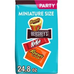Reese's, Kit Kat, HERSHEY's Assorted Flavored Chocolate Candy - 24.8oz