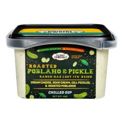 Culinary Cowgirls Roasted Poblano and Pickle Dip - 12oz