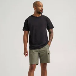 Wrangler Men's 9" ATG Highland Cargo Shorts - Olive Green 38