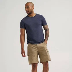 Wrangler Men's 9" ATG Highland Cargo Shorts - Tan 36