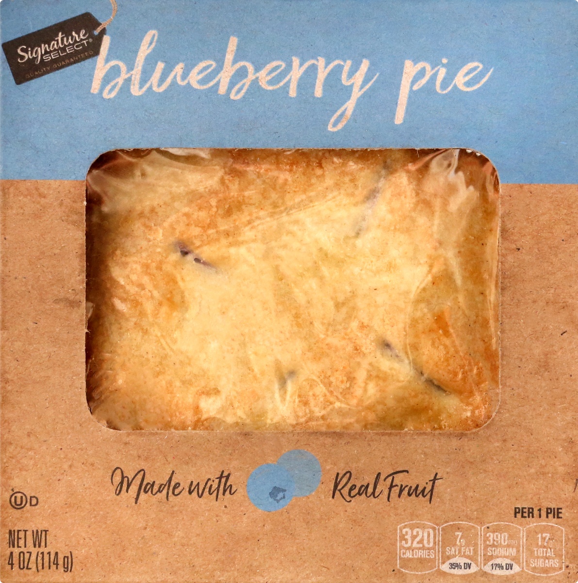 slide 2 of 9, Signature Select S Sel Blueberry Pie Mini, 1 ct