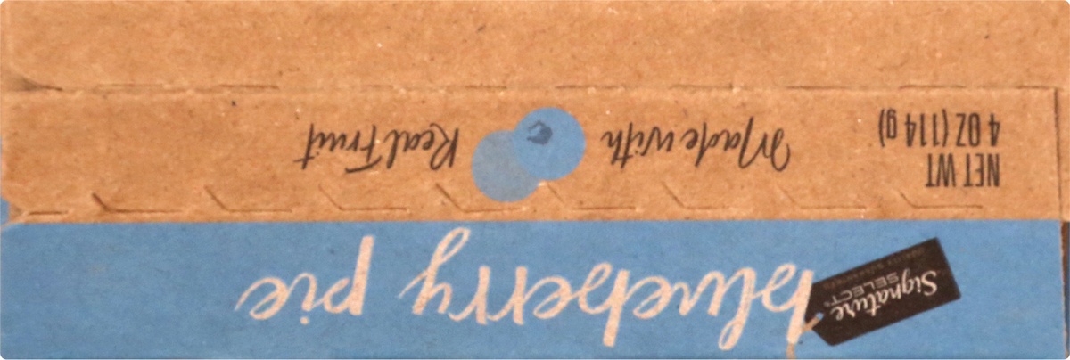 slide 8 of 9, Signature Select S Sel Blueberry Pie Mini, 1 ct