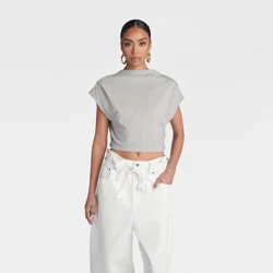 KBB by KAHLANA Women's ' The Back Twist T-Shirt' - Gray L