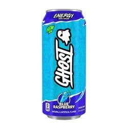 Ghost Energy Drink Blue Raspberry Single - 16 fl oz