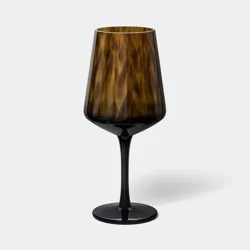 16.9 fl oz Tortoise Wine Glass - Threshold™
