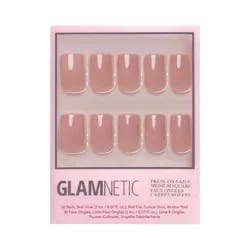 Glamnetic Fake Nails - In The Nude - 30ct - Ulta Beauty: Gloss Finish, Square Shape, ABS Material