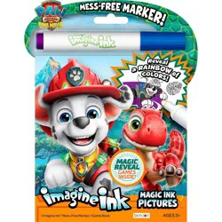 Bendon Paw Patrol The Dino Movie Imagine Ink Book - Chase/Marshall
