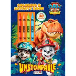 Bendon Paw Patrol Movie 3 Coloring Book with Crayons