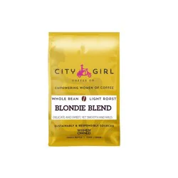 City Girl Coffee Co. Blondie Blend Light Roast Whole Bean Coffee - 12oz