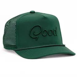 Good Good Golf Adult Polyester Blades Rope Baseball Hat - Dark Green