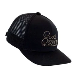 Good Good Golf Adult Polyester High Gloss Life Baseball Hat - Black
