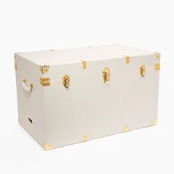 West Emory Storage Trunk Ivory