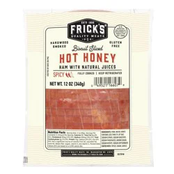 Frick's Quality Meat Frick's Biscuit Cut Hot Honey Ham - 12oz