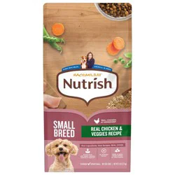 Rachael Ray Nutrish Small Breed Real Chicken and Vegetable Recipe Whole Health Blend Dry Dog Food - 5lbs