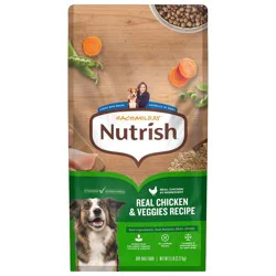 Rachael Ray Nutrish Real Chicken and Vegetable Recipe Dry Dog Food - 5lbs