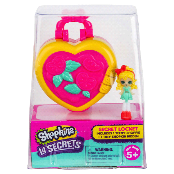 slide 1 of 1, Shopkins Lil' Secrets Locket CDU, 2 ct