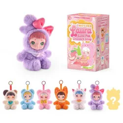 Laura Girl Cute Pet Dessert Shop Series Plush Collectible Surprise Blind Box
