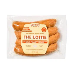 Lottie's Meats The Lotties - Signature Smoked Pork Sausage - 12oz/4ct