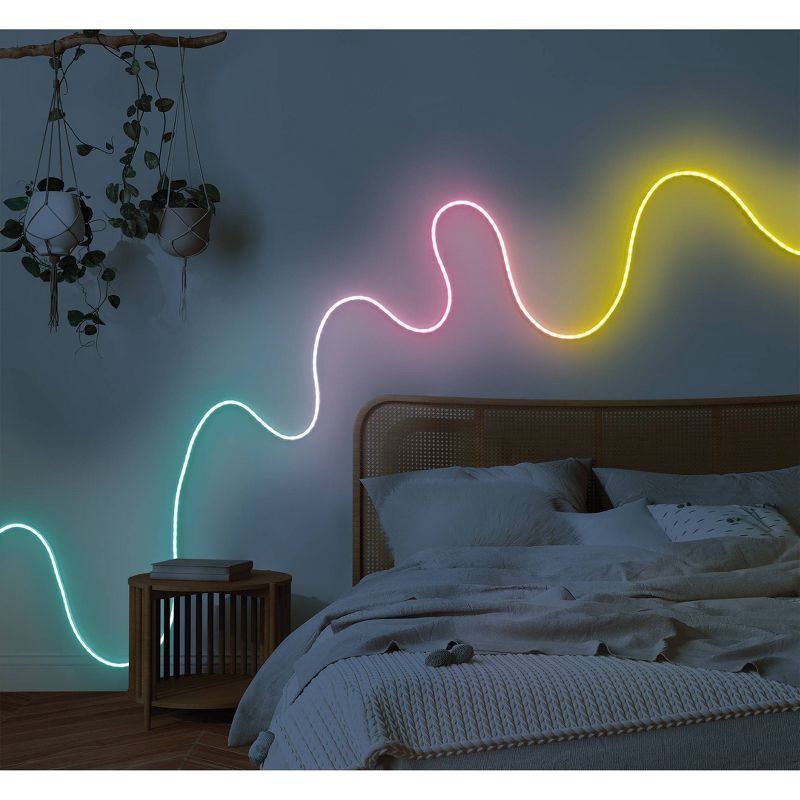 slide 1 of 3, West & Arrow 10' RGBIC Neon Rope Lights, 1 ct