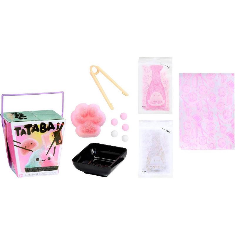 slide 4 of 4, Tataba Squishy, Collectible, Cute Characters, DIY Flocking, Blind Box, Age 3+, 1 ct