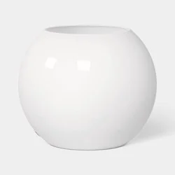 Mini Glass Globe Lamp White - Room Essentials™