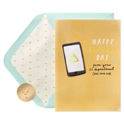 American Greetings PAPYRUS Funny Mother's Day Card for Mom, Fantastic Mom, Includes Premium Lined Envelope and Hummingbird Seal