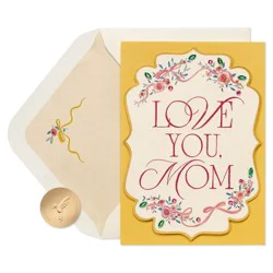 American Greetings PAPYRUS Mother's Day Card for Mom, Positive Difference, Includes Premium Lined Envelope and Hummingbird Seal