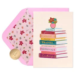 American Greetings PAPYRUS Mother's Day Card for Mom, Your Favorite Things, Includes Premium Lined Envelope and Hummingbird Seal