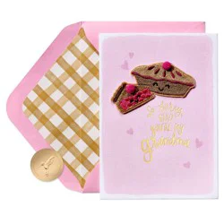 American Greetings PAPYRUS Cute Mother's Day Card for Grandma, Cutie Pie, Includes Premium Lined Envelope and Hummingbird Seal