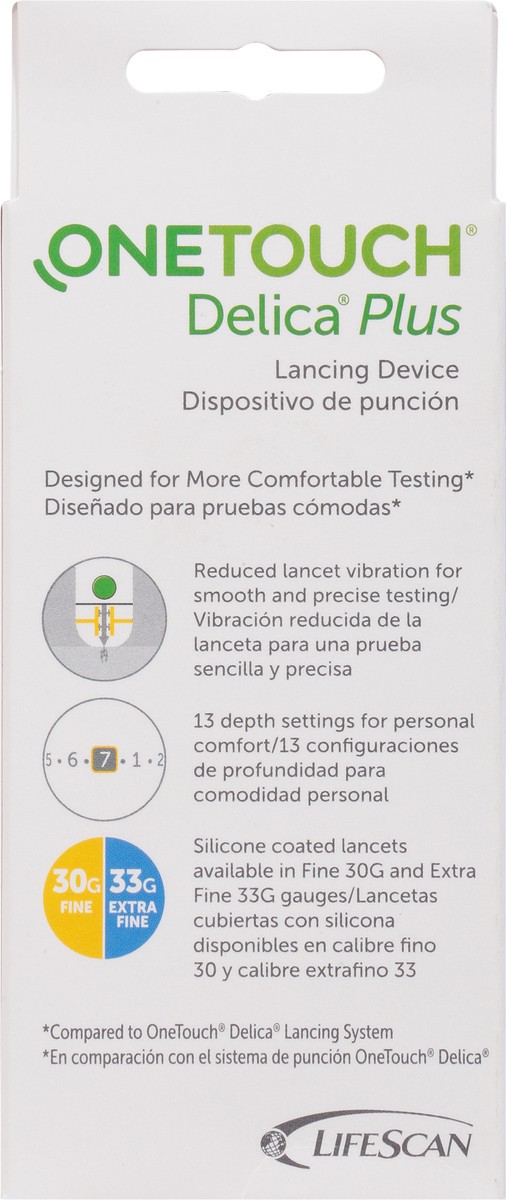 slide 5 of 9, OneTouch Delica Plus Lancing Device, 1 ct