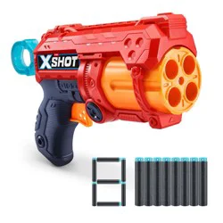 XSHOT Excel Fury 4 with 8 Darts Toy Blaster